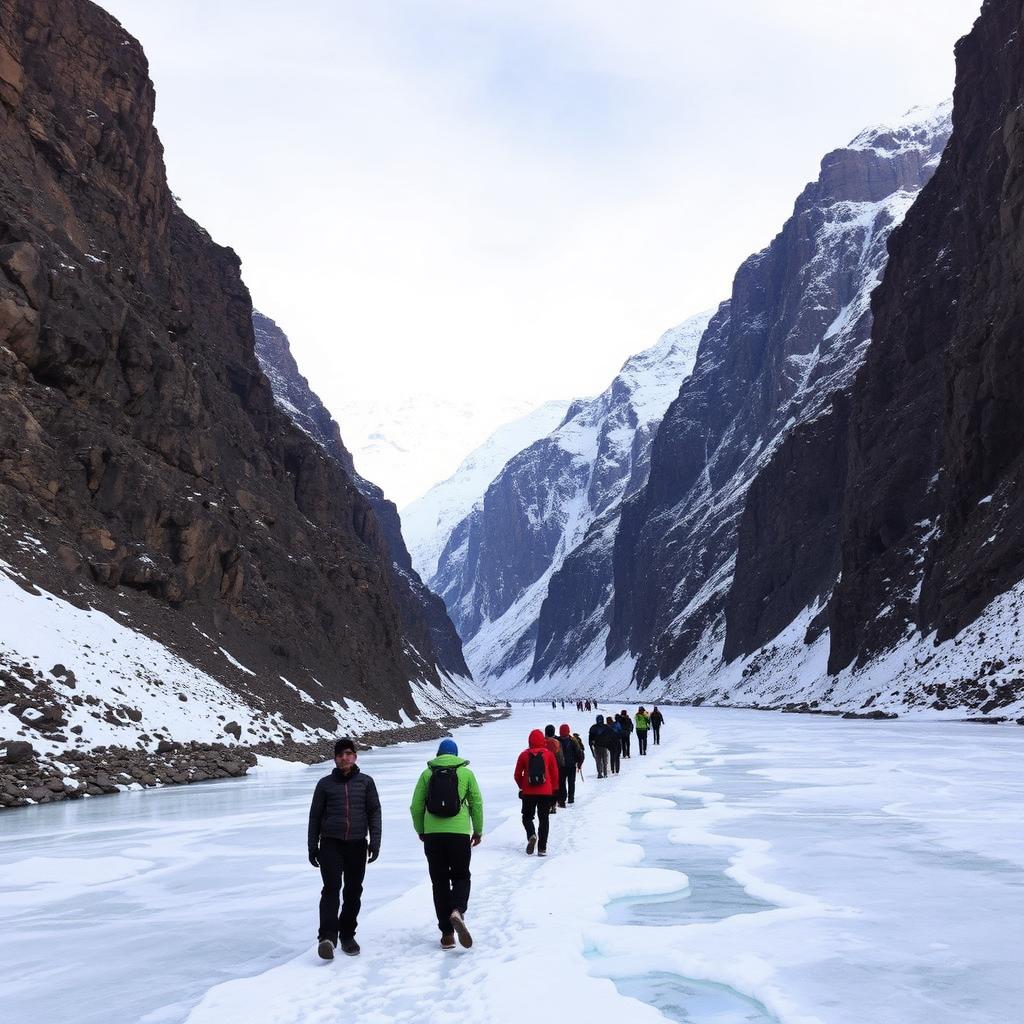 Chadar Trek in Ladakh