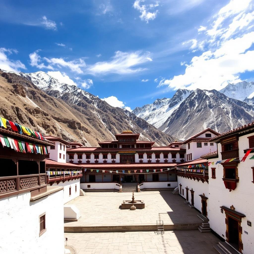 Hemis Monastery in Ladakh