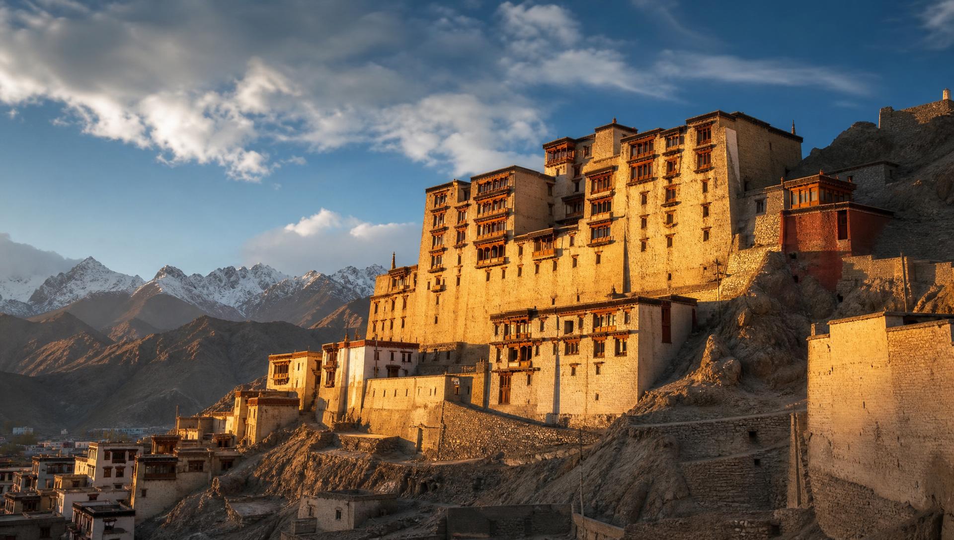 Leh Palace in Ladakh