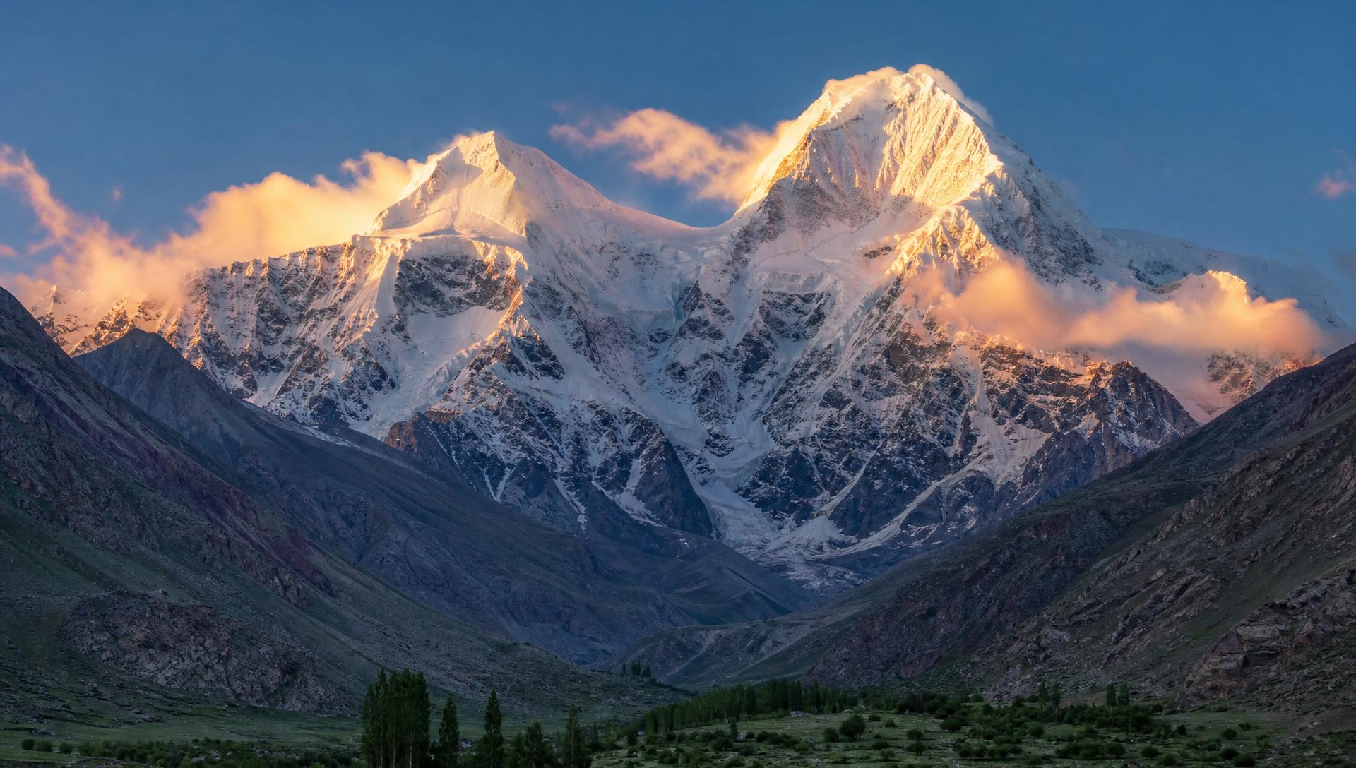 Nun Kun Peaks in Ladakh