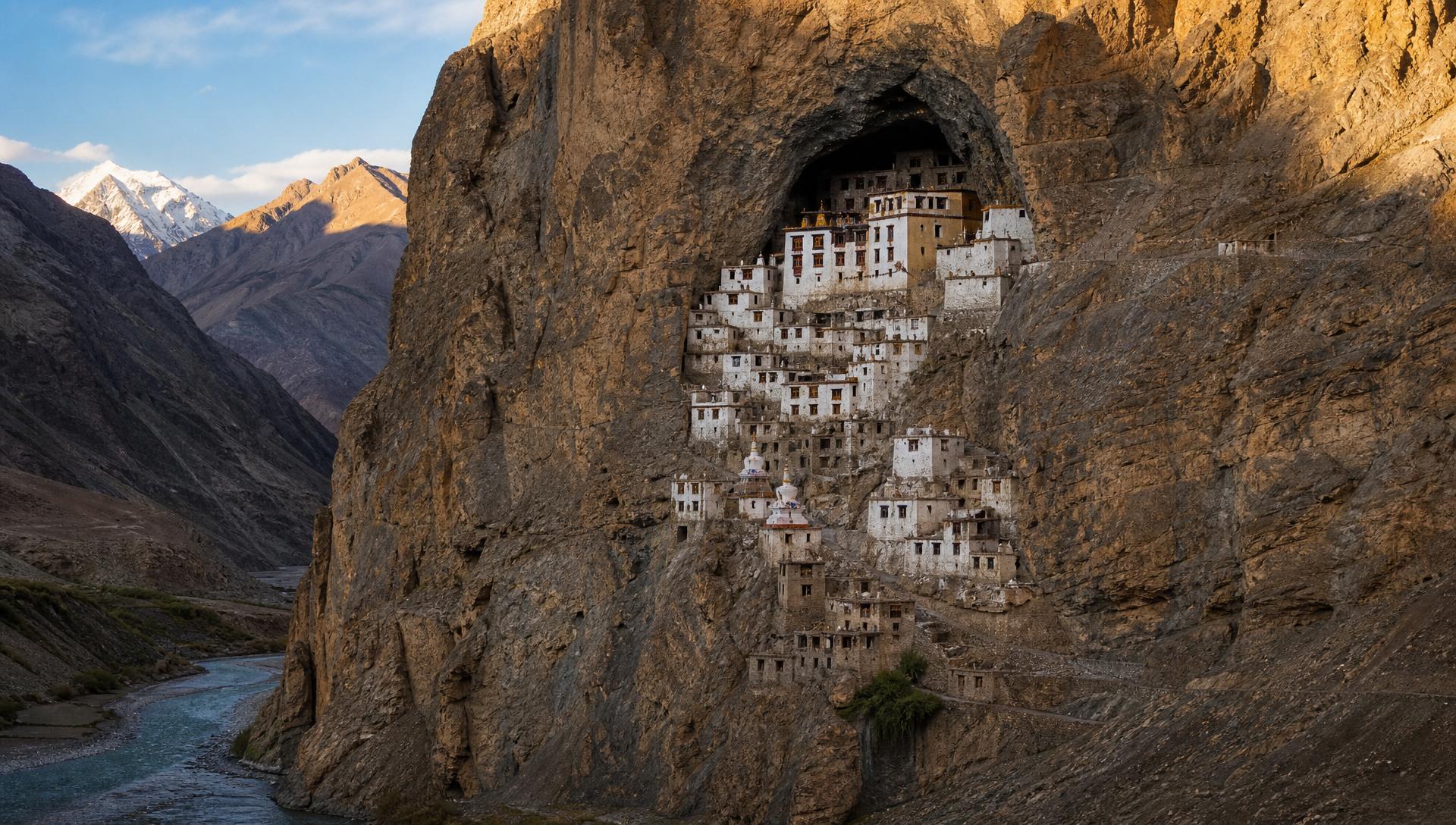 Phuktal Monastery in Ladakh