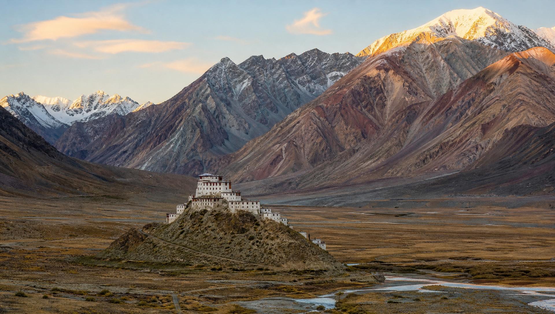 Rangdum Monastery in Ladakh