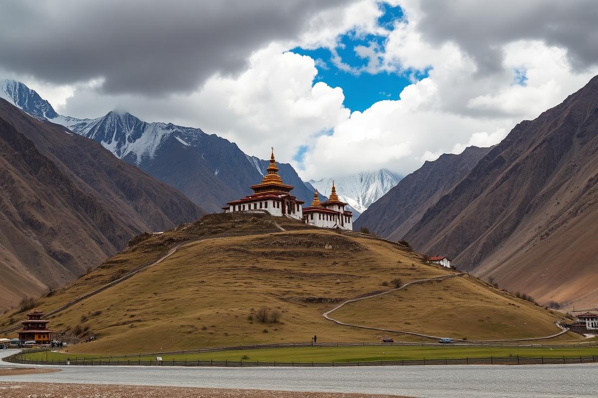 Rangdum Monastery in Ladakh