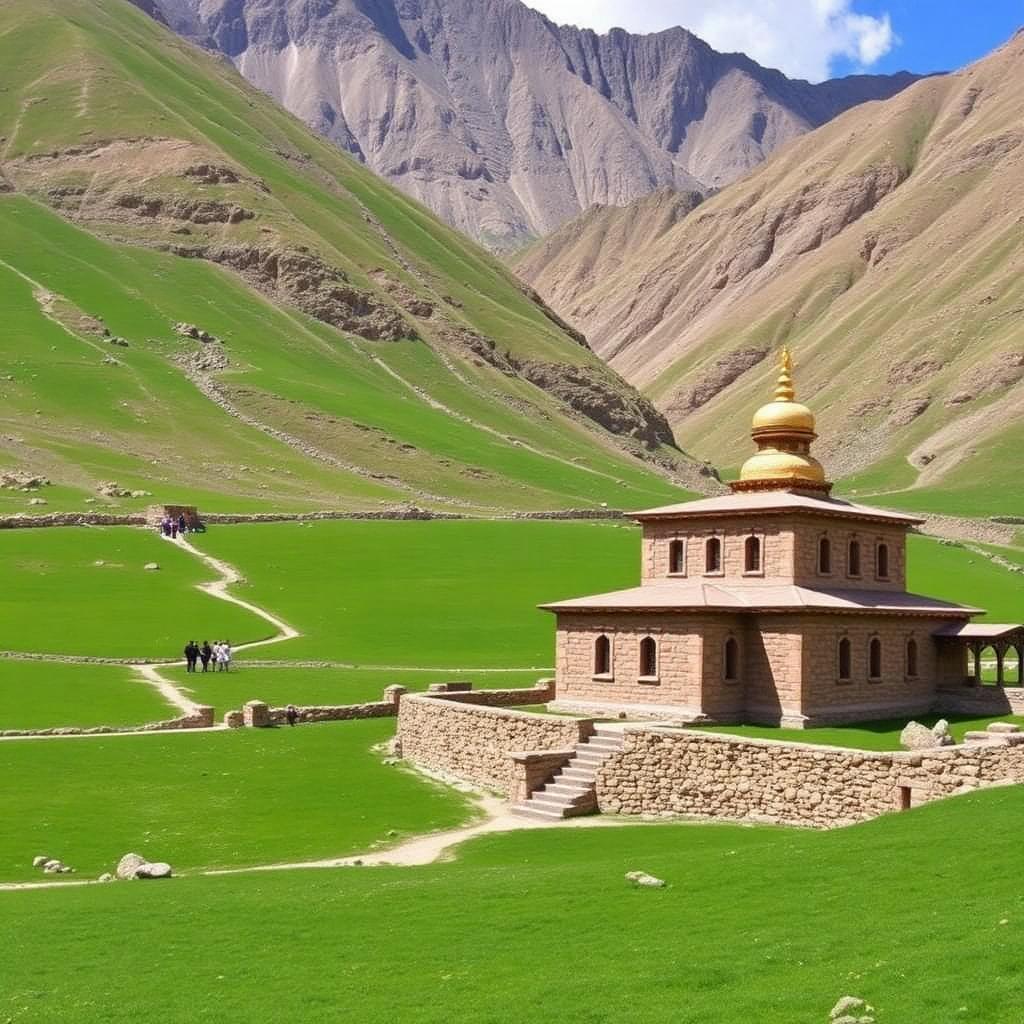 Sani Monastery in Ladakh