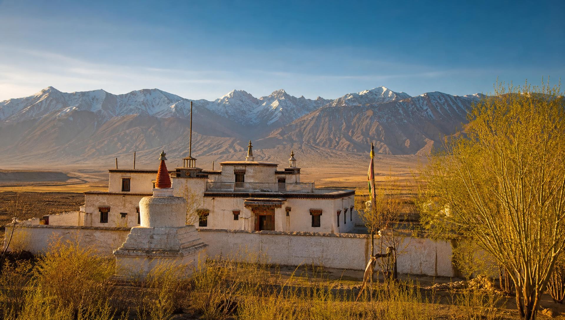 Sani Monastery in Ladakh