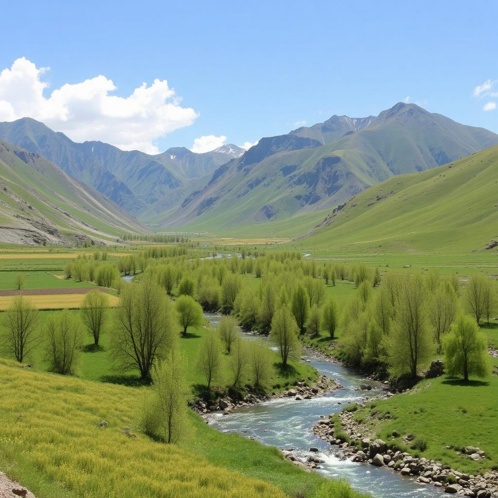 Sankoo Valley in Ladakh