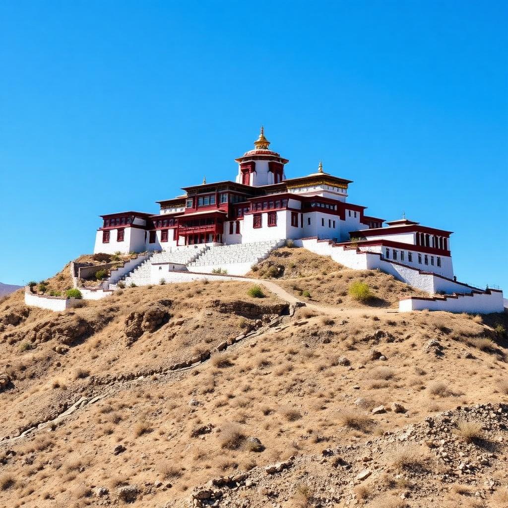 Thiksey Monastery in Ladakh